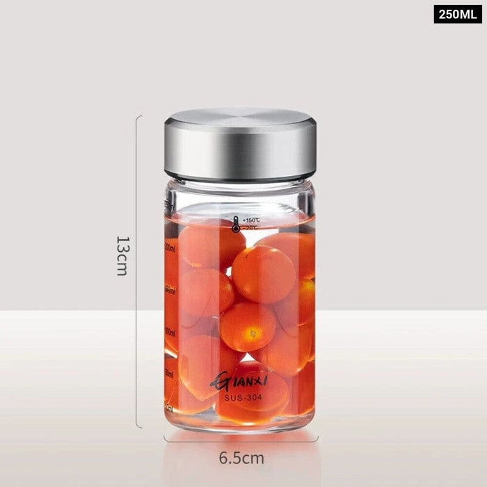 Vacuum Sealed Glass Jug For Fresh Food Storage