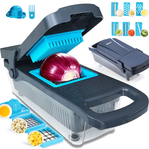 Vegetable Cutter Egg Slicer Dicer Replaceable Blades