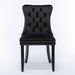 4x Velvet Dining Chairs Upholstered Tufted Kithcen Chair