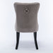 4x Velvet Dining Chairs Upholstered Tufted Kithcen Chair