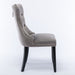 8x Velvet Dining Chairs Upholstered Tufted Kithcen Chair