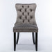 8x Velvet Dining Chairs Upholstered Tufted Kithcen Chair