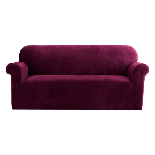 Goslash Picks Velvet Sofa Cover Plush Couch Lounge