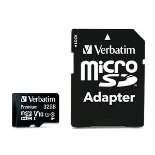 Verbatim Premium Microsdhc Class 10 Uhs-i Card 32gb