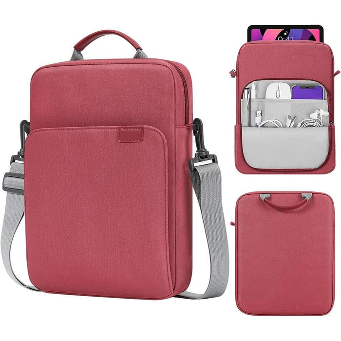 Vertical Laptop Bag Handheld Shoulder Crossbody Size 13 Inch