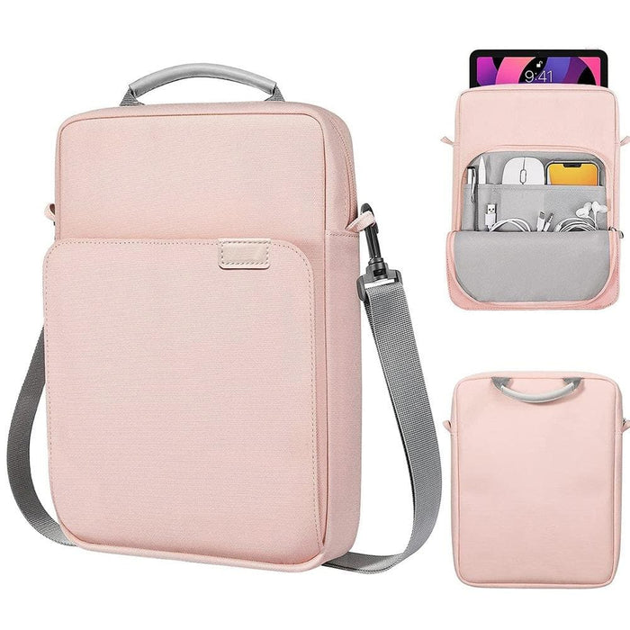 Vertical Laptop Bag Handheld Shoulder Crossbody Size 13 Inch