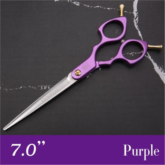 Vg10 Colourful 6.5 7.0 Inch Pet Cutting Scissors For Dog