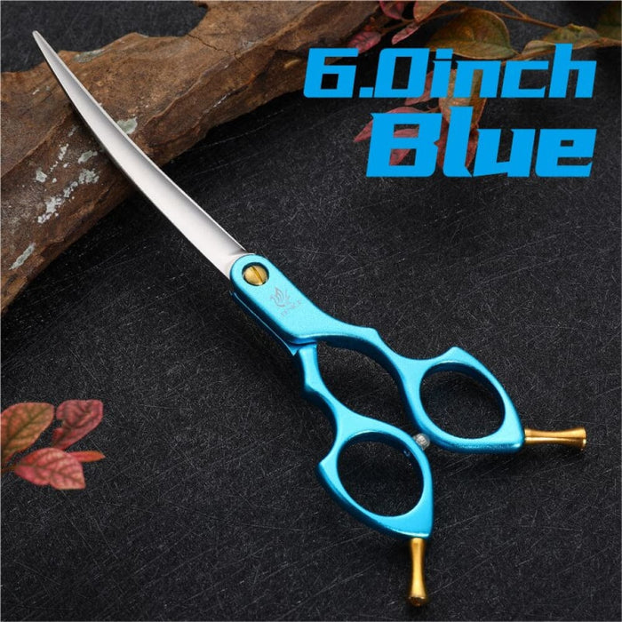 Vg10 Professional 6.0 6.5 Inch Pet Shears Curved Grooming