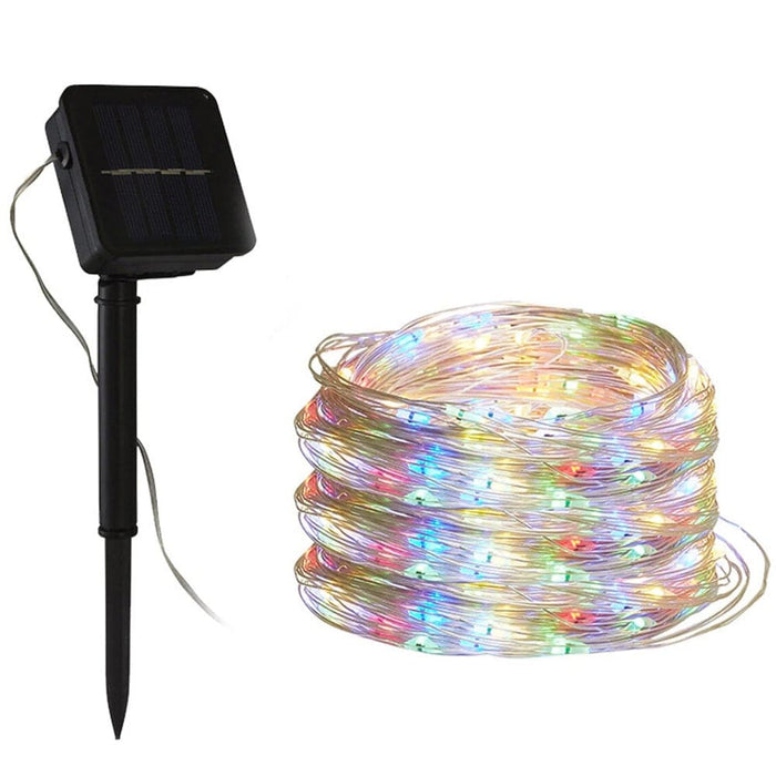 Vibe Geeks 200led Solar Powered String Fairy Light