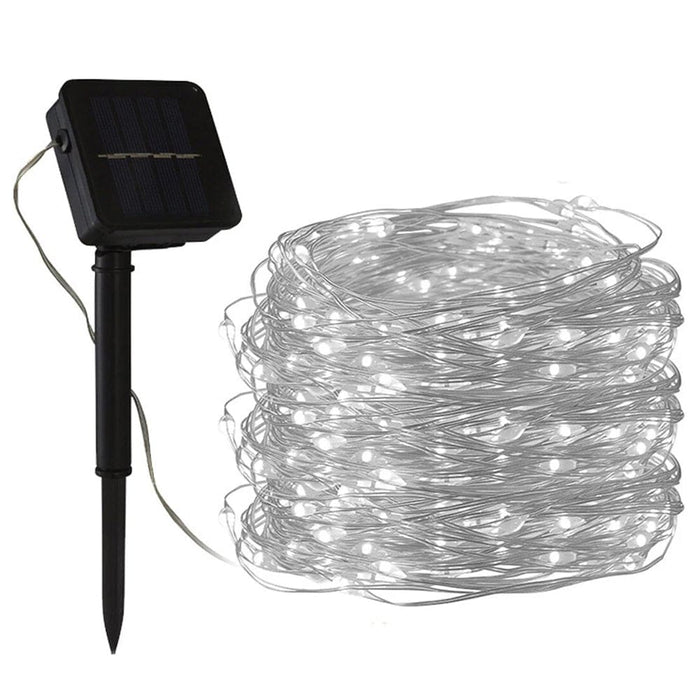 Vibe Geeks 200led Solar Powered String Fairy Light