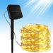 Vibe Geeks 200led Solar Powered String Fairy Light