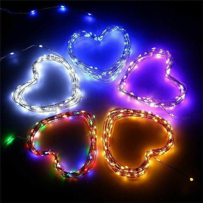 Vibe Geeks 200led Solar Powered String Fairy Light