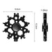 Vibe Geeks 23-in-1 Snowflake Metal Multitool Gadget