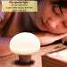 Vibe Geeks 3 Step Dimming Portable Mushroom Led Night Lamp-