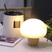 Vibe Geeks 3 Step Dimming Portable Mushroom Led Night Lamp-