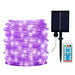 Vibe Geeks 66ft 200 Leds 8 Modes Solar Powered Fairy String