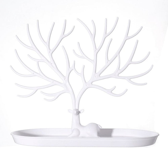 Vibe Geeks Antlers Tree Tower Jewelry Display Stand