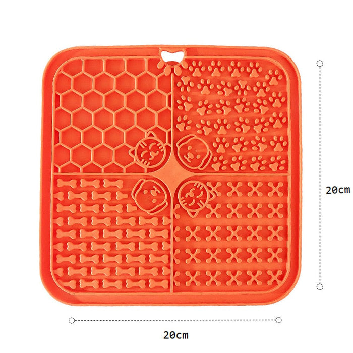 Vibe Geeks Anxiety-relieving Interactive Lick Mat For Dogs