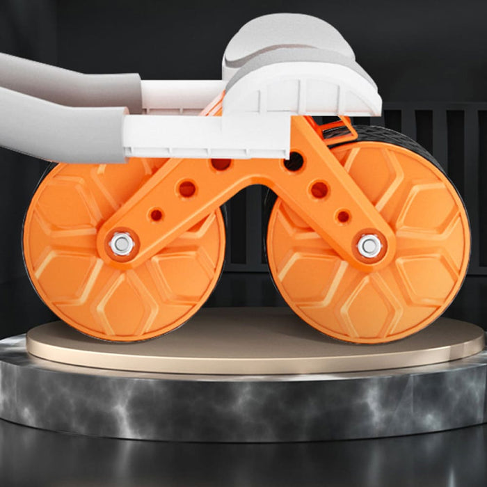 Vibe Geeks Automatic Rebound Ab Wheel Roller With Timer