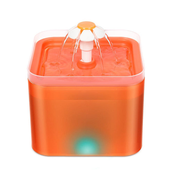 Vibe Geeks Usb Charging 2l Pet Drinking Water Fountain