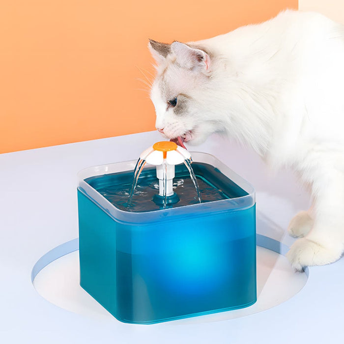Vibe Geeks Usb Charging 2l Pet Drinking Water Fountain