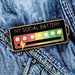 Vibe Geeks Creative Social Battery Energy Enamel Pins Mood