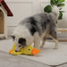 Vibe Geeks Cute Plush Duck Squeaky Dog Toy With Soft Squeake