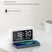 Vibe Geeks Led Digital Alarm Clock And Wireless Phone