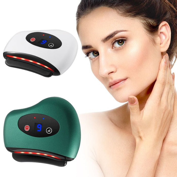 Vibe Geeks Electric Bian Stone Gua Sha Board Massager