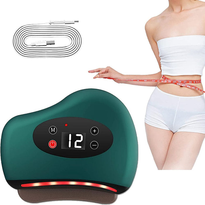 Vibe Geeks Electric Bian Stone Gua Sha Board Massager