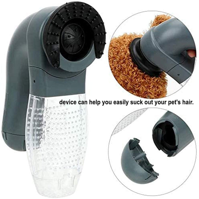 Vibe Geeks Electric Pet Hair Vacuum Removing Machine-