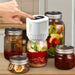 Vibe Geeks Electric Mason Jar Vacuum Sealer For Food Storage