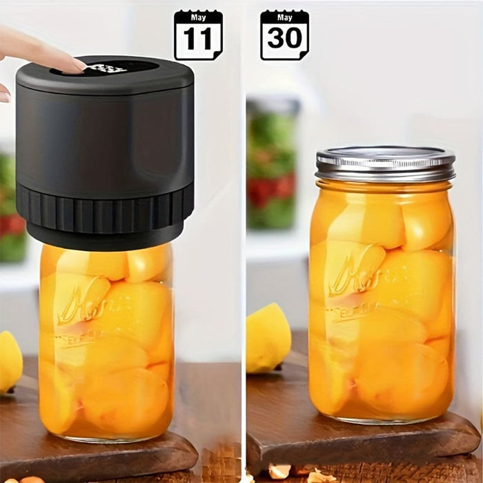 Vibe Geeks Electric Mason Jar Vacuum Sealer For Food Storage