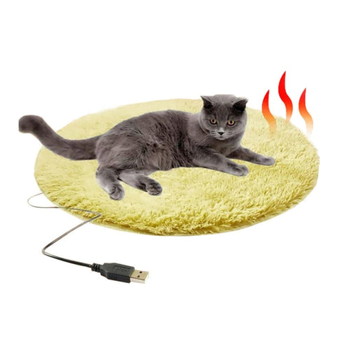 Vibe Geeks Usb Electrical Heated Pet Bed Energy Saving