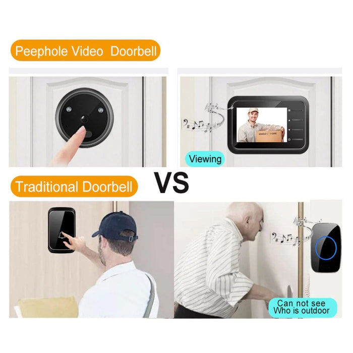 Vibe Geeks Electronic Anti-theft Doorbell Home Security