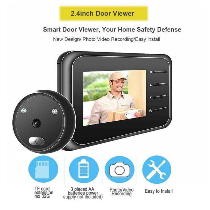 Vibe Geeks Electronic Anti-theft Doorbell Home Security