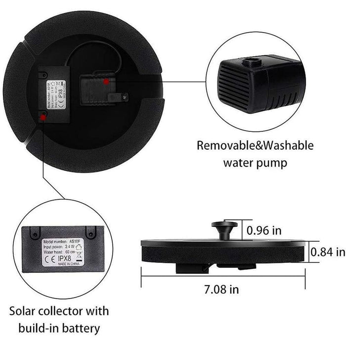 Vibe Geeks Environmental Friendly Solar Powered Decorative