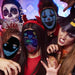 Vibe Geeks Led Face Transforming Luminous Mask For Parties-