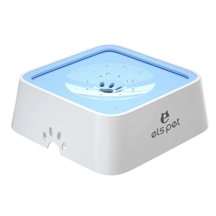 Vibe Geeks Floating Bowl Pet Slow Drinking Fountain Water