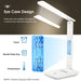 Vibe Geeks Foldable Wireless Led Desk Lamp And Digital