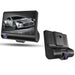 Vibe Geeks Full Hd Front Rear & Interior Three Lens Car