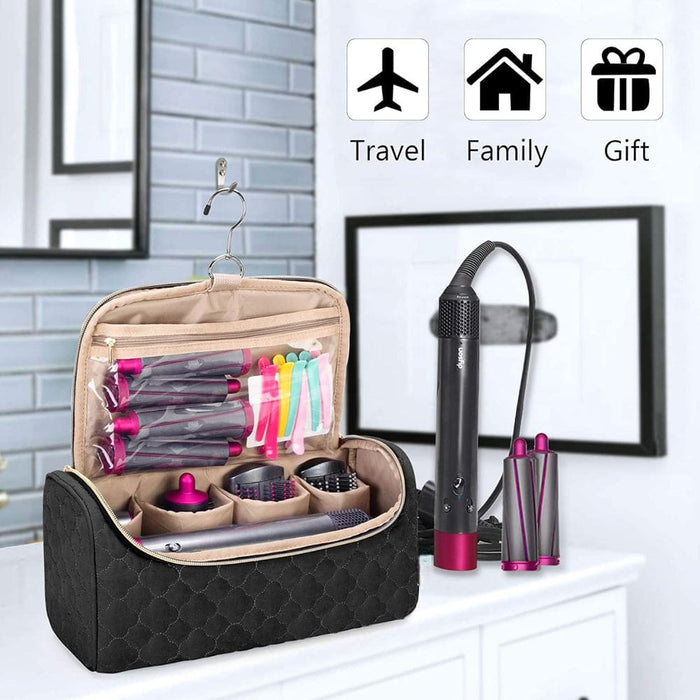 Vibe Geeks Hangable Travel Case For Hair Curler Accessories