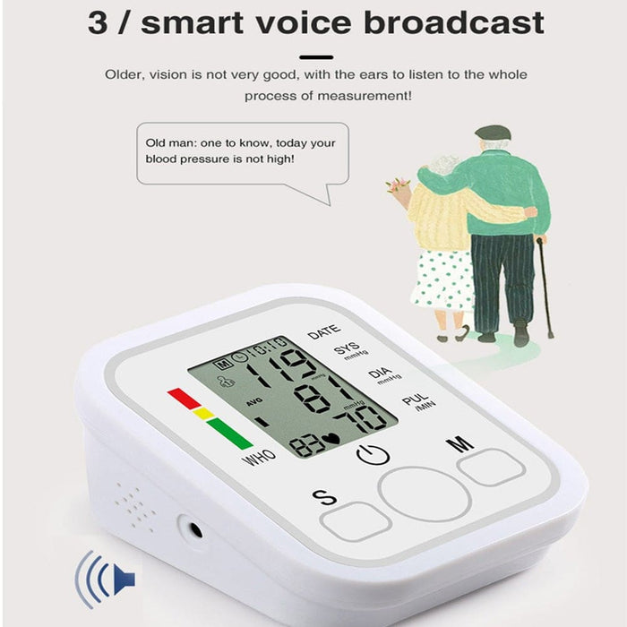 Vibe Geeks High Accuracy Digital Blood Pressure Monitor