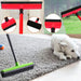 Vibe Geeks Long Handle Fur Removal Carpet Scraper And Pet