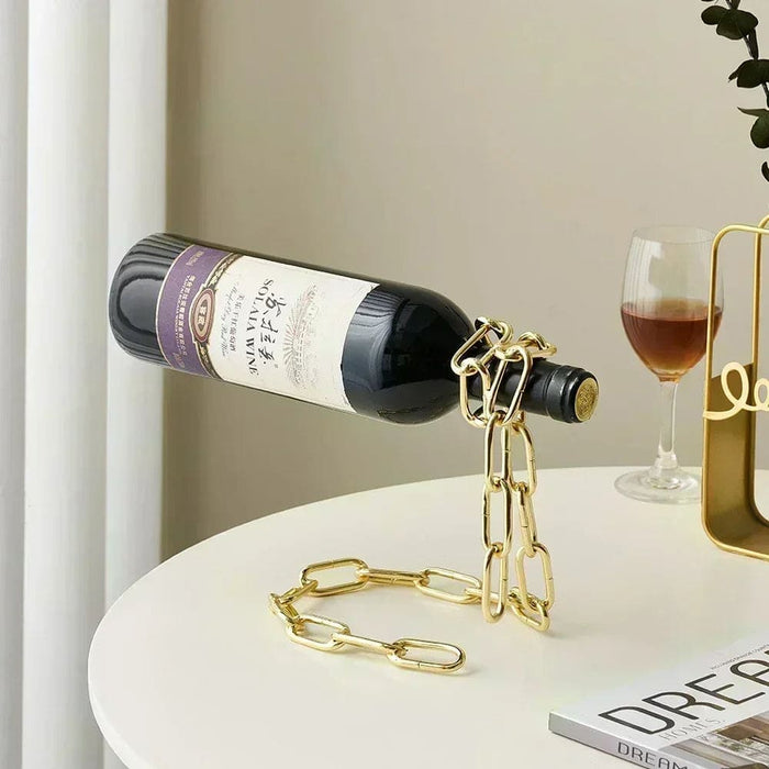 Vibe Geeks Magic Floating Wine Bottle Holder Unique Link