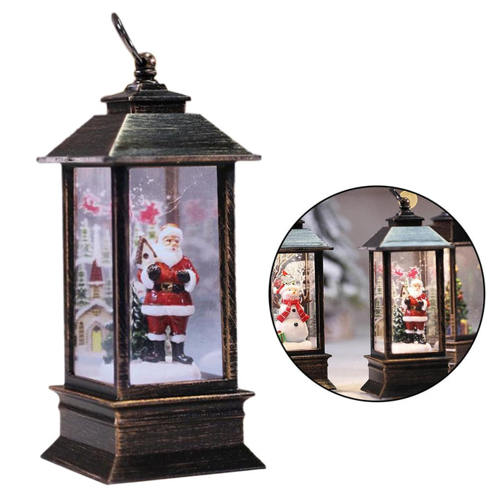 Vibe Geeks Musical And Lighting Holiday Snow Globe-battery