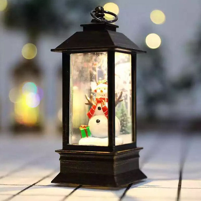 Vibe Geeks Musical And Lighting Holiday Snow Globe-battery