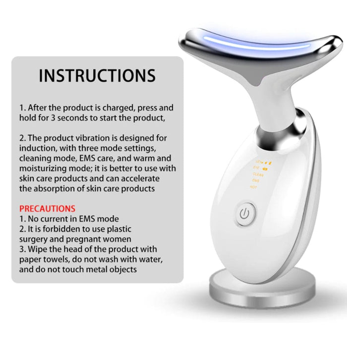 Vibe Geeks Neck And Face Skin Tightening Ipl Care Device-