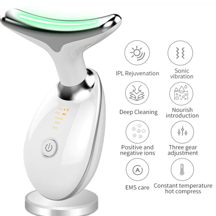 Vibe Geeks Neck And Face Skin Tightening Ipl Care Device-