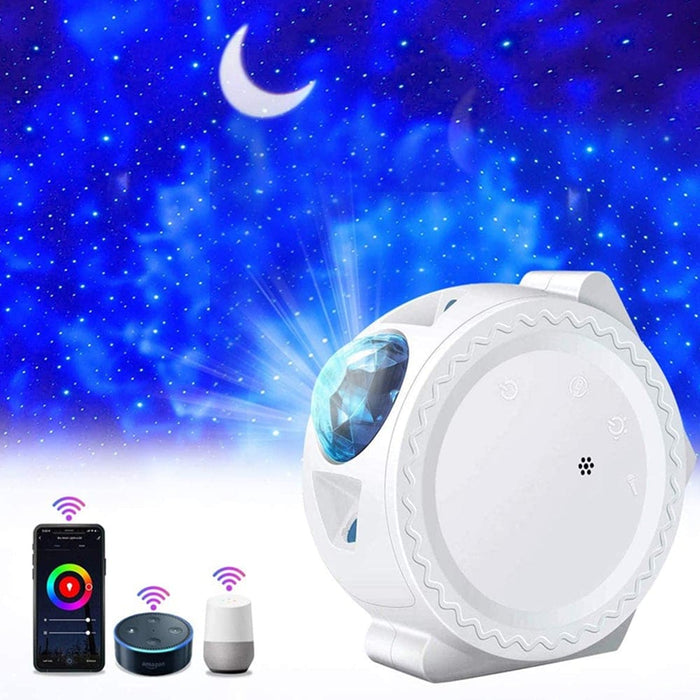 Vibe Geeks Led Night Light Wi-fi Enabled Star Projector